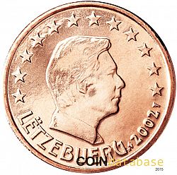 1 cent 2002 Large Obverse coin