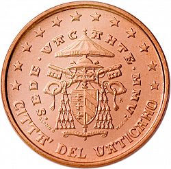 1 cent 2005 Large Obverse coin