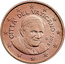 1 cent 2006 Large Obverse coin