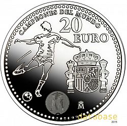 20 Euro 2010 Large Obverse coin