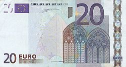 20 Euro 2002 Large Obverse coin