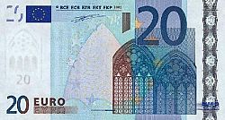 20 Euro 2002 Large Obverse coin