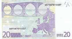 20 Euro 2002 Large Reverse coin