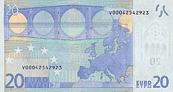 20 Euro 2002 Large Reverse coin