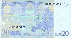 20 Euro 2002 Large Reverse coin