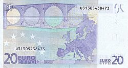 20 Euro 2002 Large Reverse coin