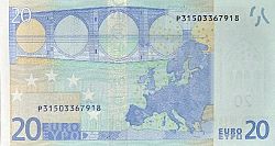 20 Euro 2002 Large Reverse coin