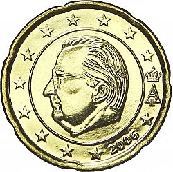 20 cents 2006 Large Obverse coin