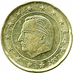 20 cents 2007 Large Obverse coin
