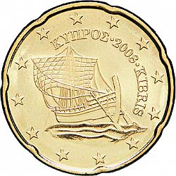 20 cents 2008 Large Obverse coin