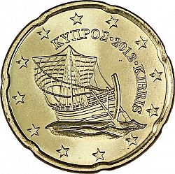 20 cents 2013 Large Obverse coin