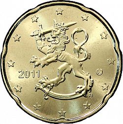 20 cents 2011 Large Obverse coin