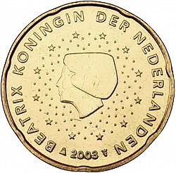 20 cents 2003 Large Obverse coin