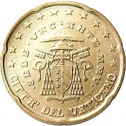 20 cents 2005 Large Obverse coin