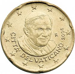 20 cents 2006 Large Obverse coin