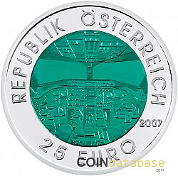 25 Euro 2007 Large Obverse coin
