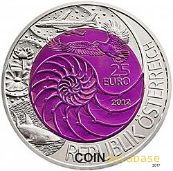 25 Euro 2012 Large Obverse coin