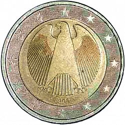 2 Euro 2002 Large Obverse coin