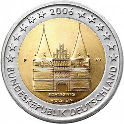 2 Euro 2006 Large Obverse coin