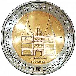 2 Euro 2006 Large Obverse coin