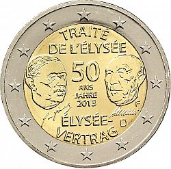 2 Euro 2013 Large Obverse coin