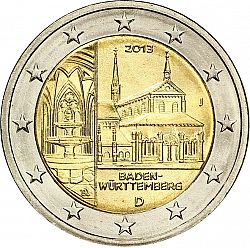 2 Euro 2013 Large Obverse coin