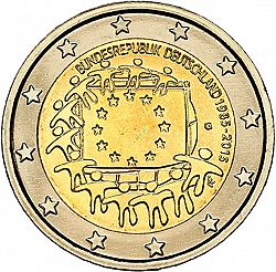 2 Euro 2015 Large Obverse coin