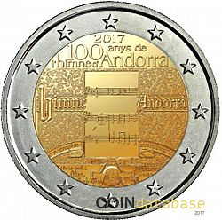 2 Euro 2017 Large Obverse coin