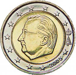 2 Euro 2005 Large Obverse coin