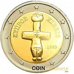 2 Euro 2013 Large Obverse coin