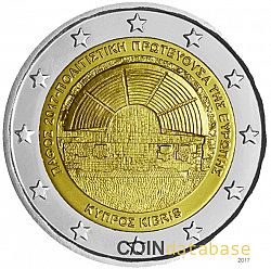 2 Euro 2017 Large Obverse coin