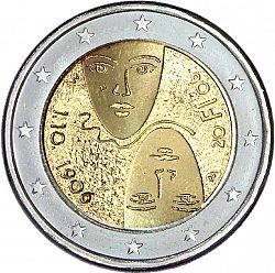 2 Euro 2006 Large Obverse coin