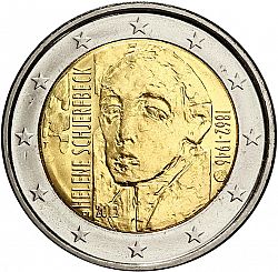 2 Euro 2012 Large Obverse coin