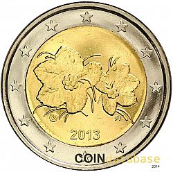 2 Euro 2013 Large Obverse coin