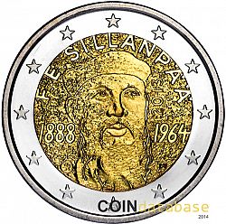 2 Euro 2013 Large Obverse coin