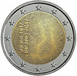 2 Euro 2017 Large Obverse coin