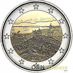 2 Euro 2018 Large Obverse coin