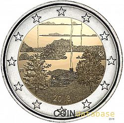 2 Euro 2018 Large Obverse coin