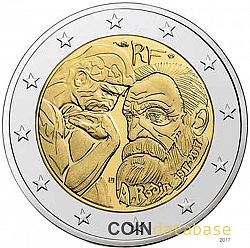 2 Euro 2017 Large Obverse coin