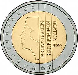 2 Euro 2005 Large Obverse coin