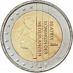 2 Euro 2006 Large Obverse coin