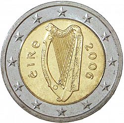 2 Euro 2006 Large Obverse coin