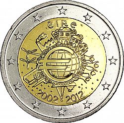 2 Euro 2012 Large Obverse coin