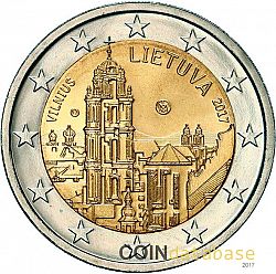 2 Euro 2017 Large Obverse coin