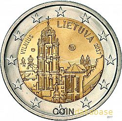 2 Euro 2017 Large Obverse coin