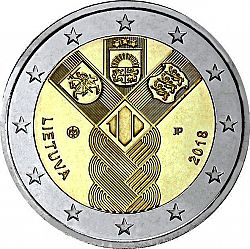 2 Euro 2018 Large Obverse coin