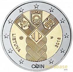 2 Euro 2018 Large Obverse coin