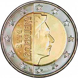 2 Euro 2006 Large Obverse coin