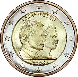 2 Euro 2006 Large Obverse coin