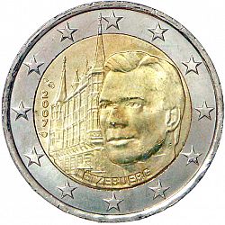 2 Euro 2007 Large Obverse coin